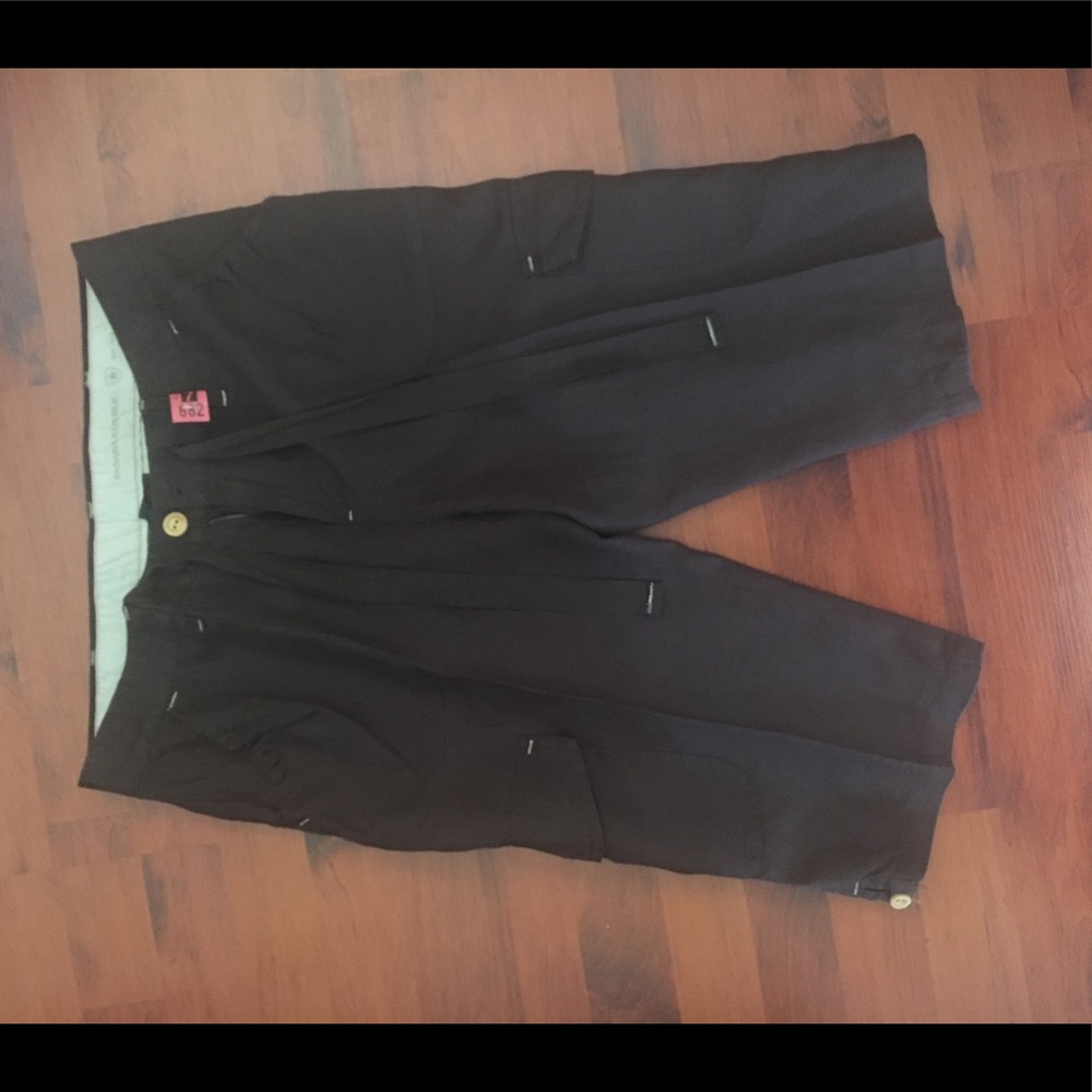 Banana republic linen shorts